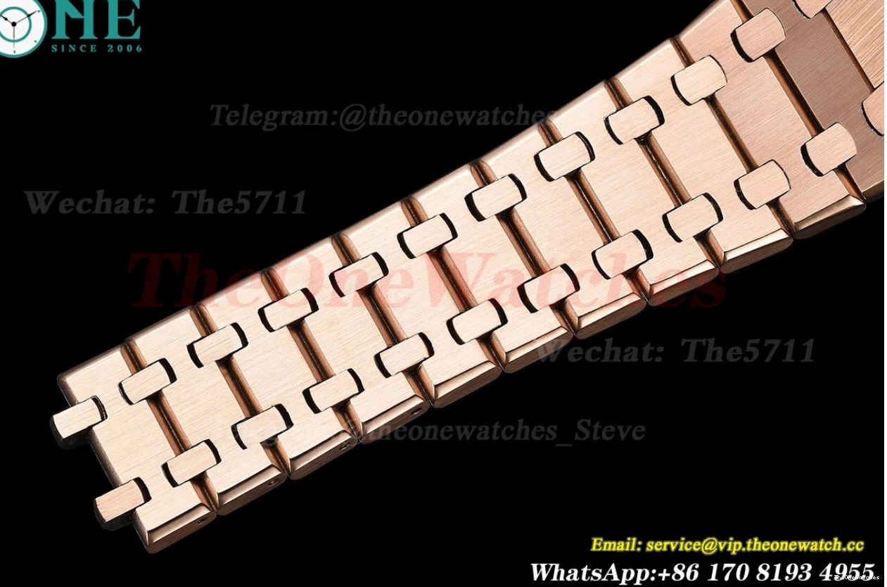 GDF Dial RG Oak Black Royal 41mm 15400 RG MY8215 1225